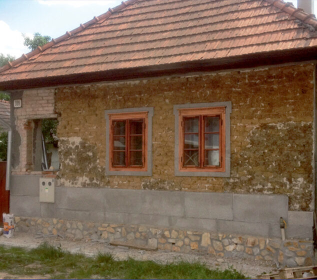 Páraáteresztő ATA®BAUSYSTEM falszerkezet közelről